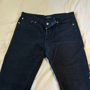 A.P.C. Men's Dark Blue Slim Jeans